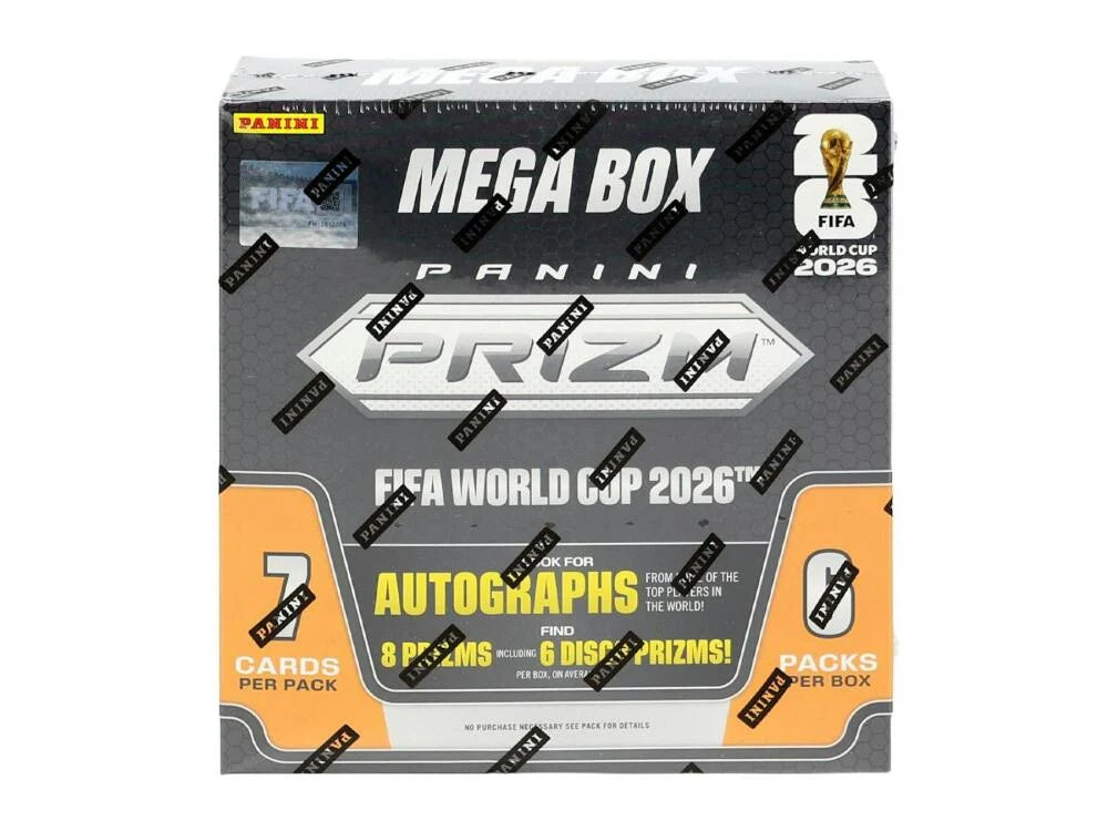 2026 Panini Prizm World Cup Soccer Mega Box