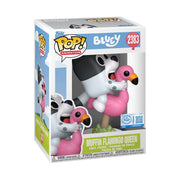 Funko Bluey - Muffin Flamingo Queen Vinyl Figure #2383 - Entertainment Earth Exclusive