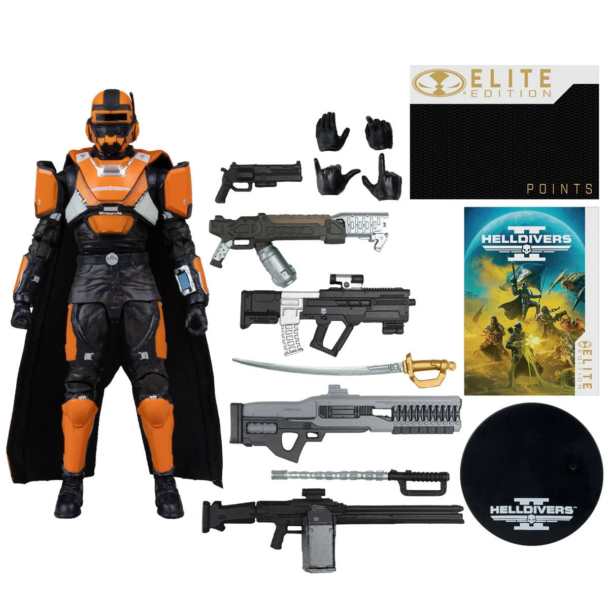 McFarlane Elite Edition - Helldivers CE-35 Trench Engineer - 7" Deluxe Action Figure