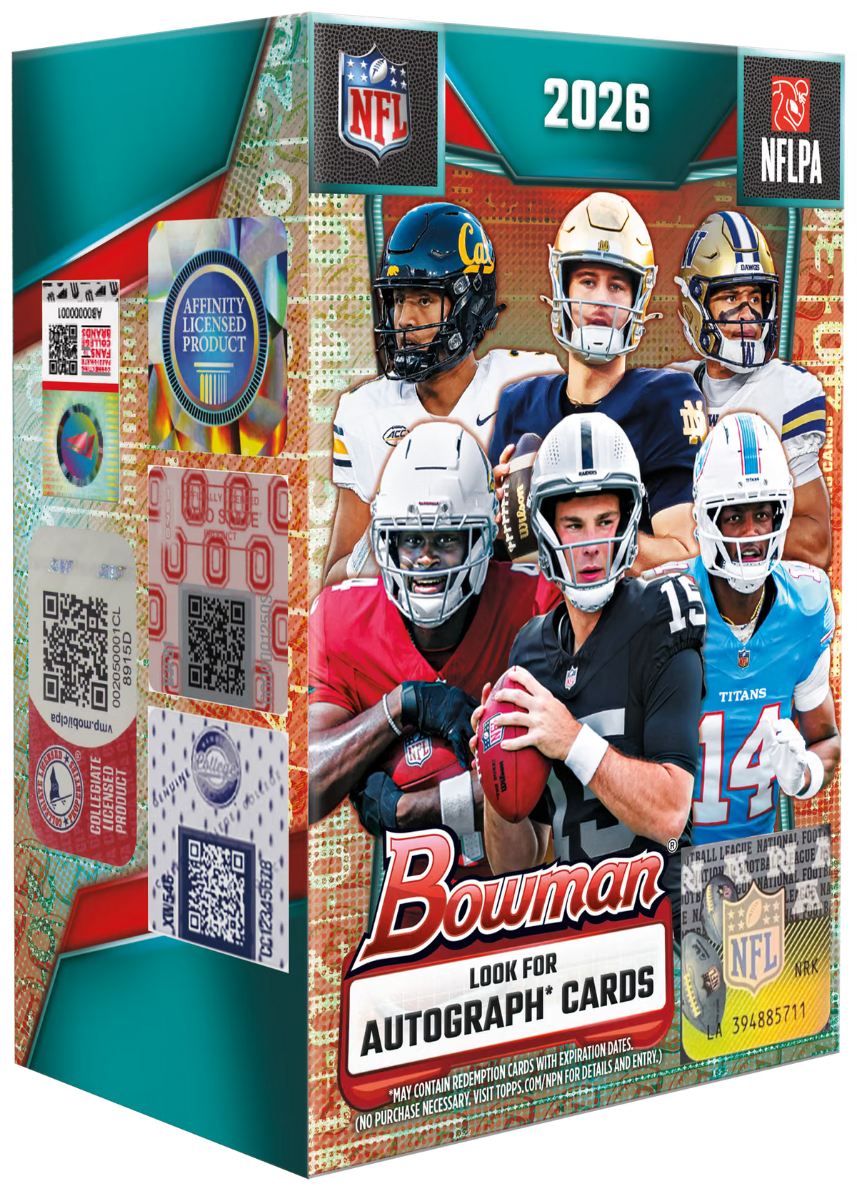 2026 Topps Bowman Football Value Box