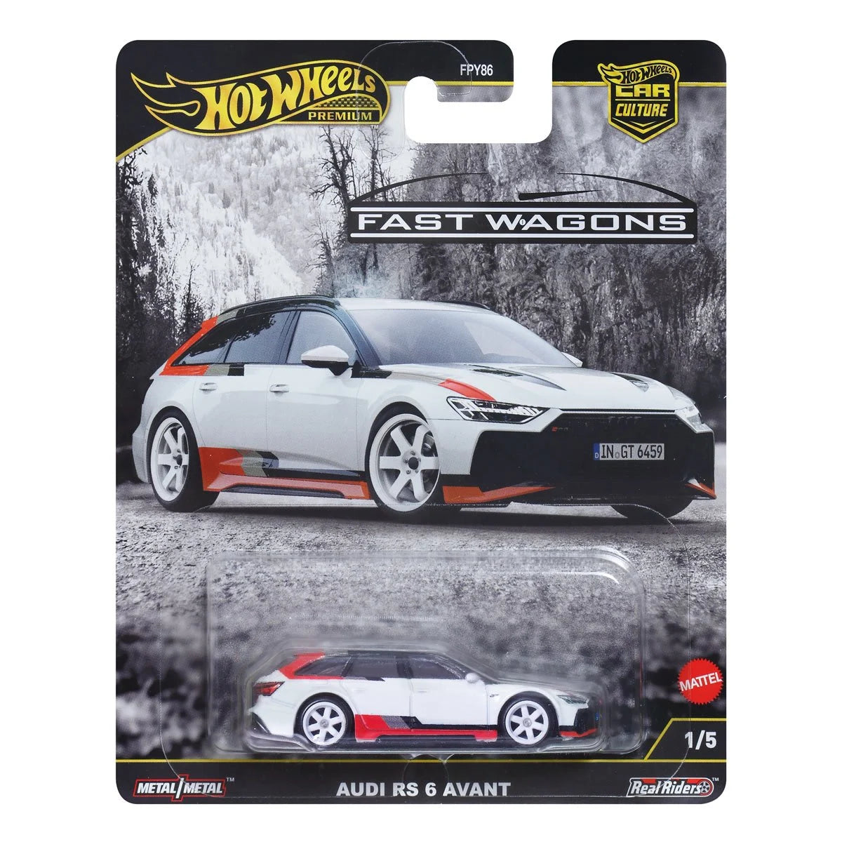 Hot Wheels Premium - Car Culture - Mix 4 - 2025 Complete Set - MTFPY86J1