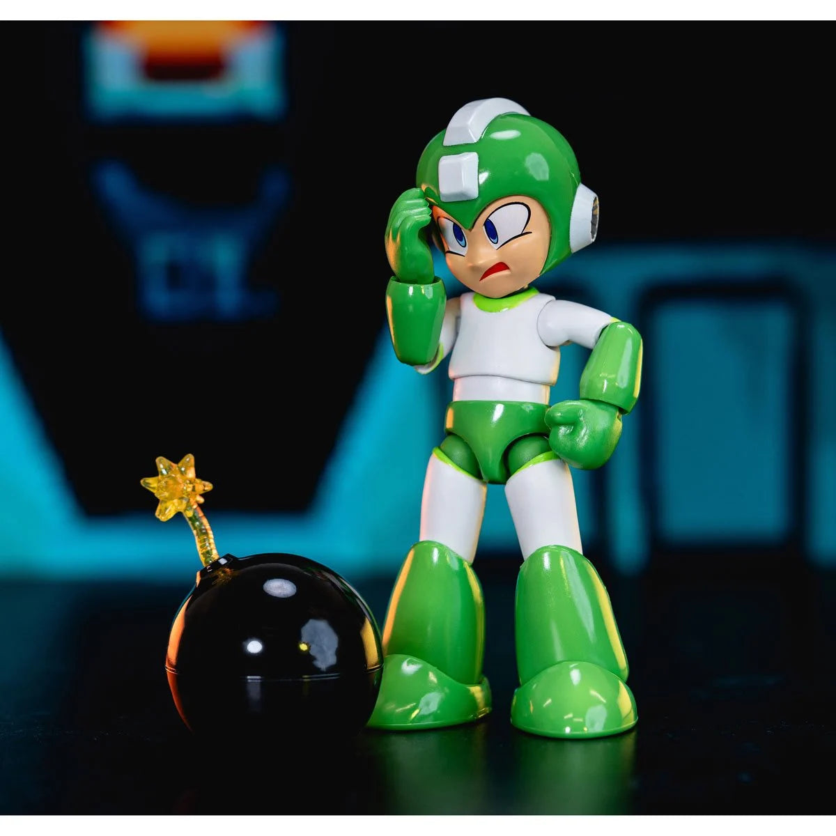 Jada Toys - Hyper Bomb Mega Man - Wave 2 -  4" Inch Action Figure 1/12 Scale