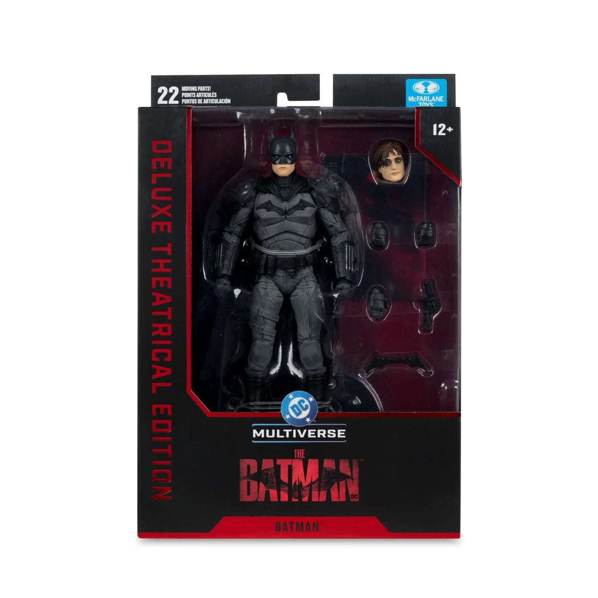 McFarlane DC - The Batman (Deluxe Theatrical Edition) - 2022 Batman - 7-Inch Action Figure
