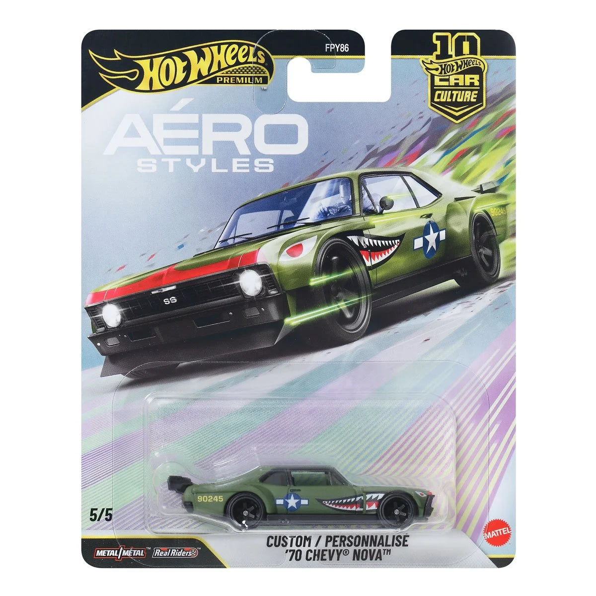 Hot Wheels Premium - Car Culture 2026 Mix 6 - Aerostyles - Complete Set of 5