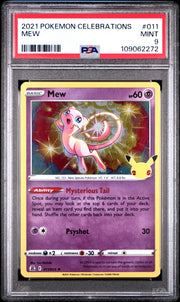 2021 Pokemon Celebrations 011 Mew — PSA Graded Card