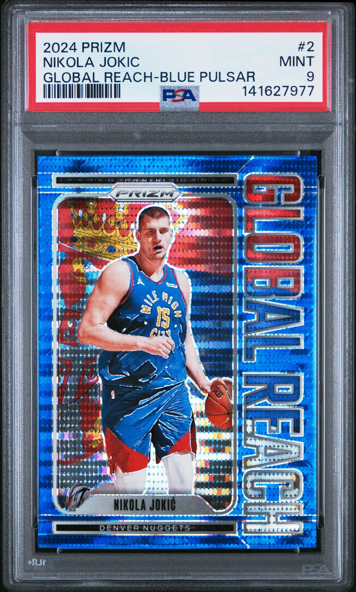 Nikola Jokic PSA 9 Front - Cert #141627977