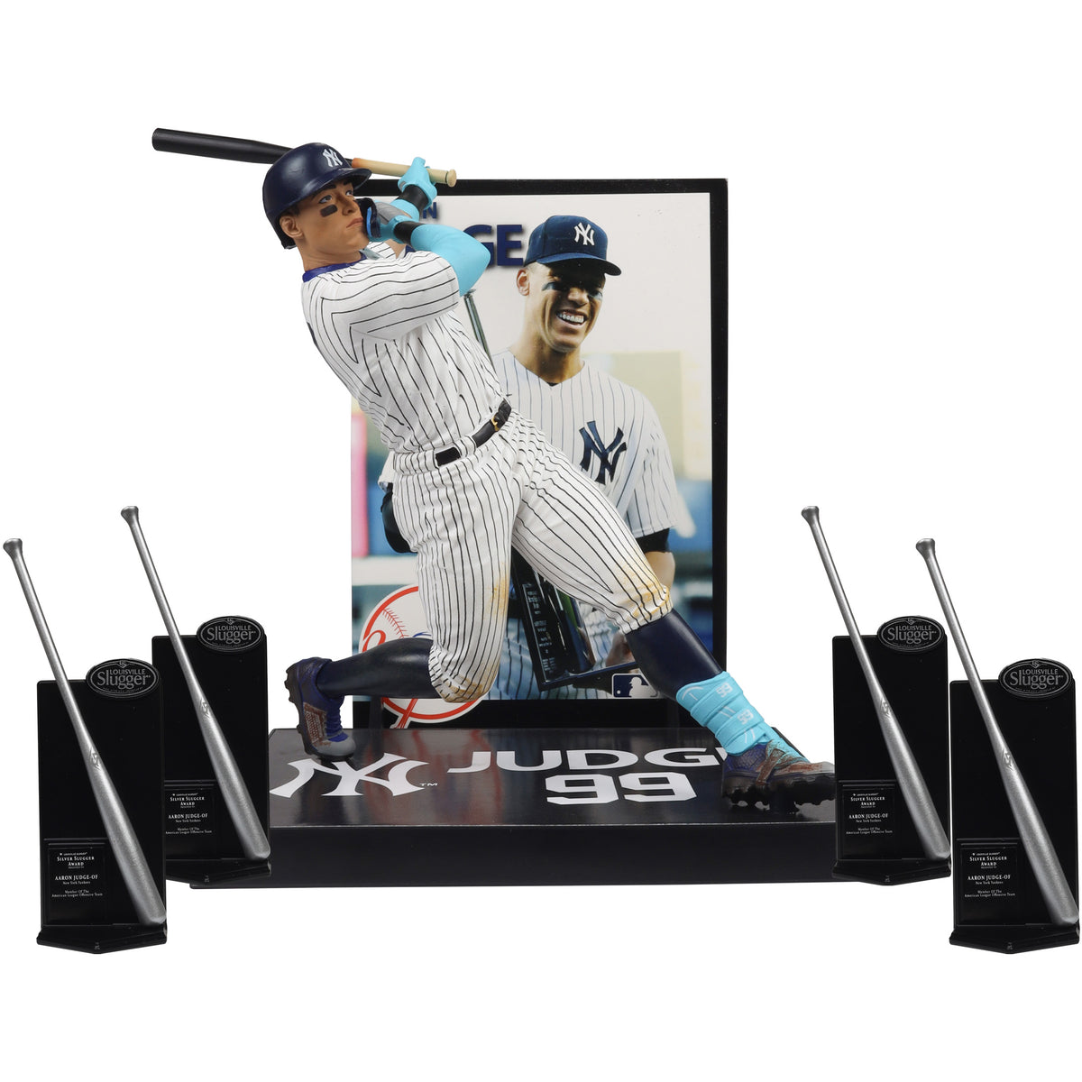 McFarlane - Aaron Judge - Silver Slugger Trophy Boxed Set - MLB Sports Picks #15 New York Yankees (PRE-ORDER)
