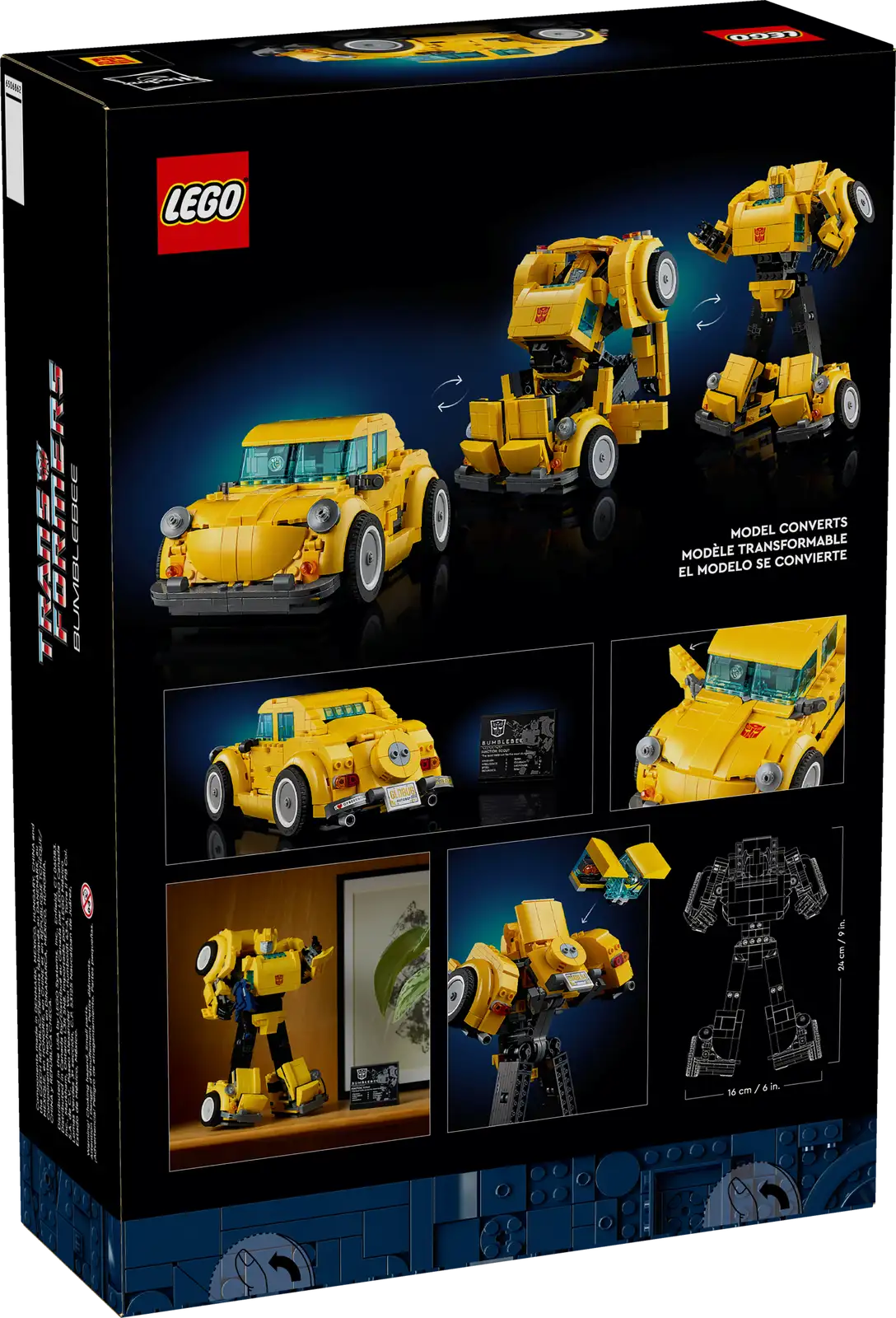 LEGO Icons - Bumblebee - Transformers - #10338 (Hard to Find)