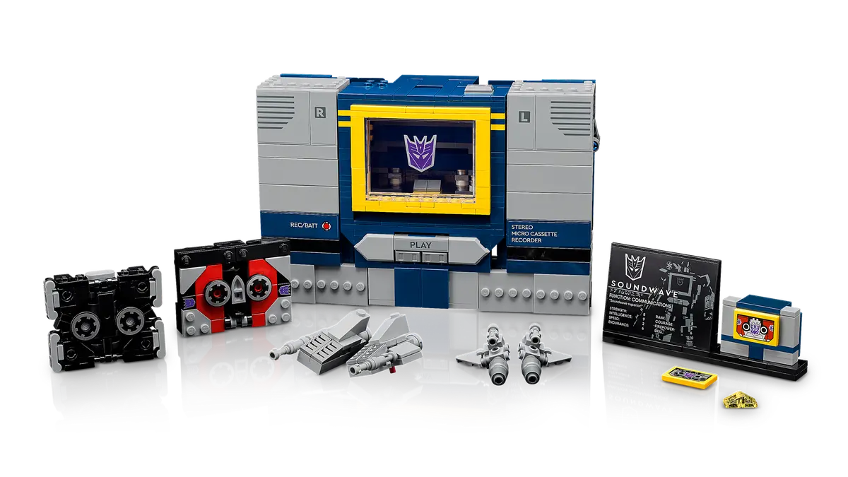 LEGO Icons - Transformers: Soundwave - #10358 (Includes Lego Sound Brick)