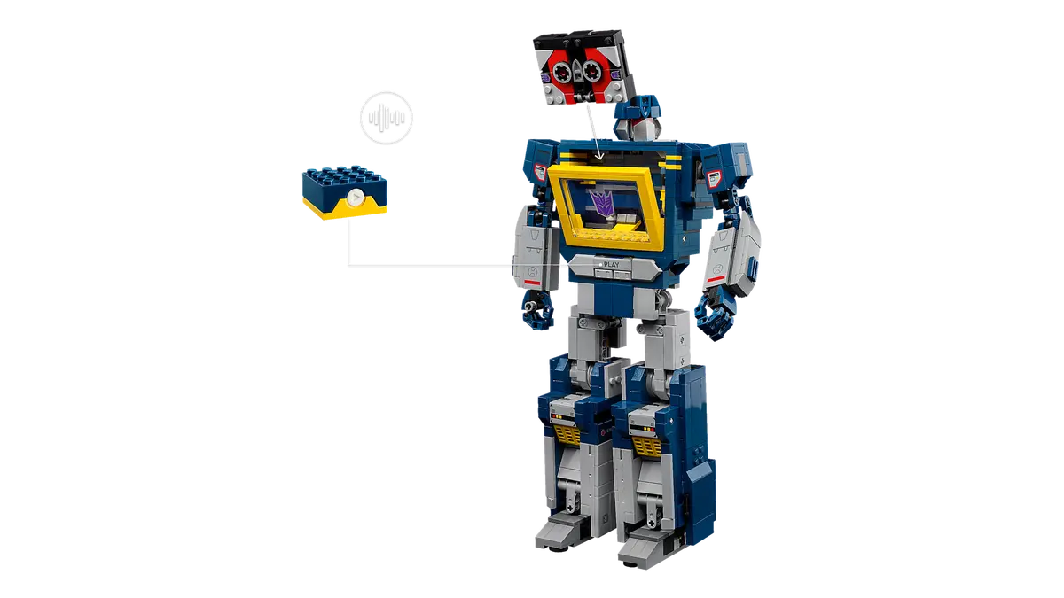 LEGO Icons - Transformers: Soundwave - #10358 (Includes Lego Sound Brick)