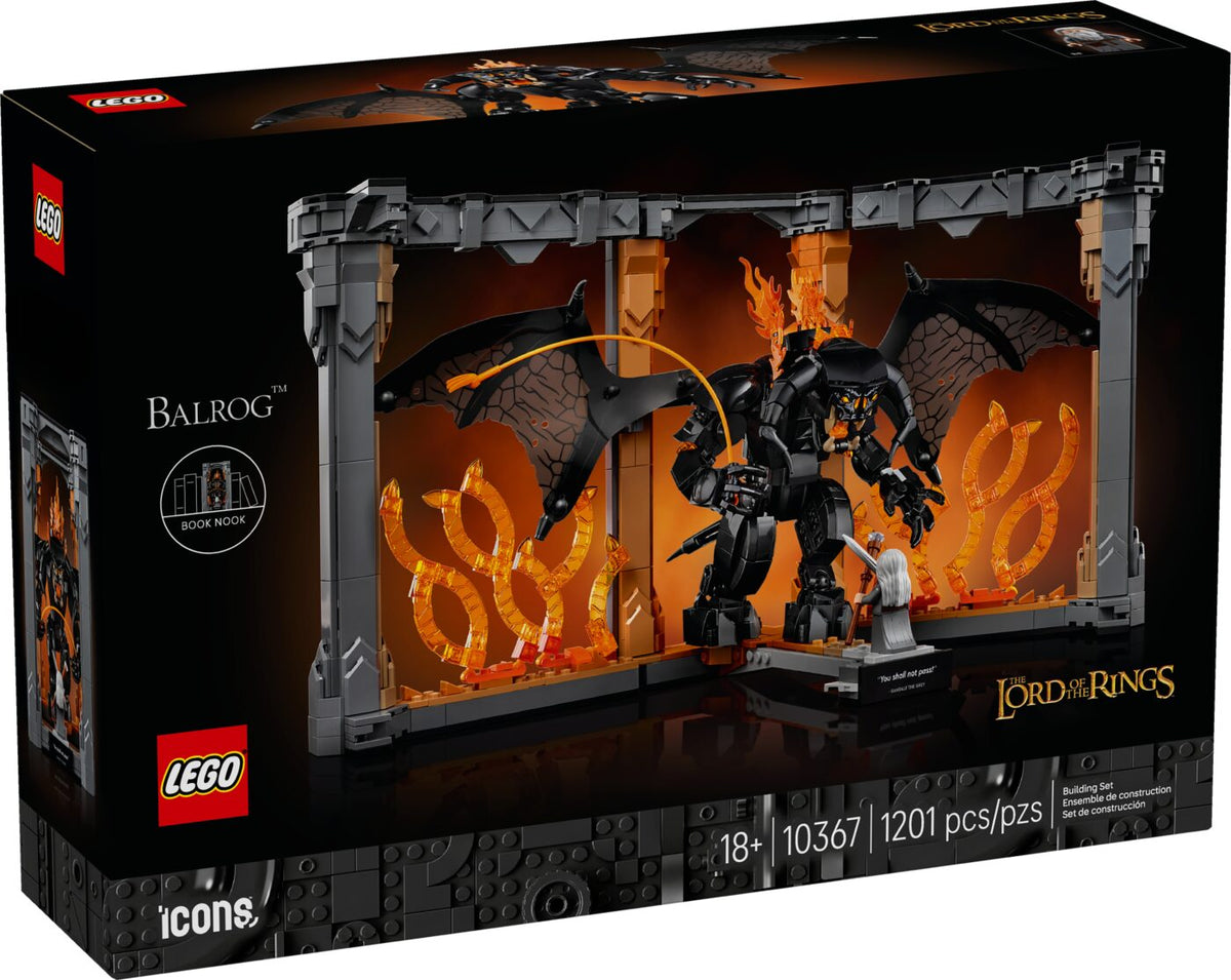 LEGO Icons - The Lord of the Rings: Balrog Book Nook - #10367