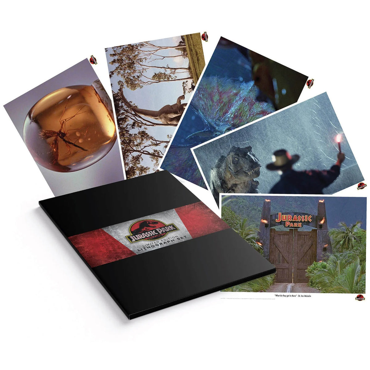 Jurassic Park Lithograph - Set of 5 Prints - Limited to /995