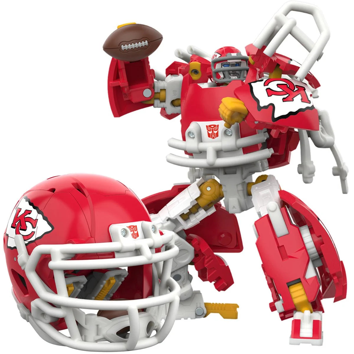 Transformers NFL Kansas City Chiefs KC-59  Action Figure