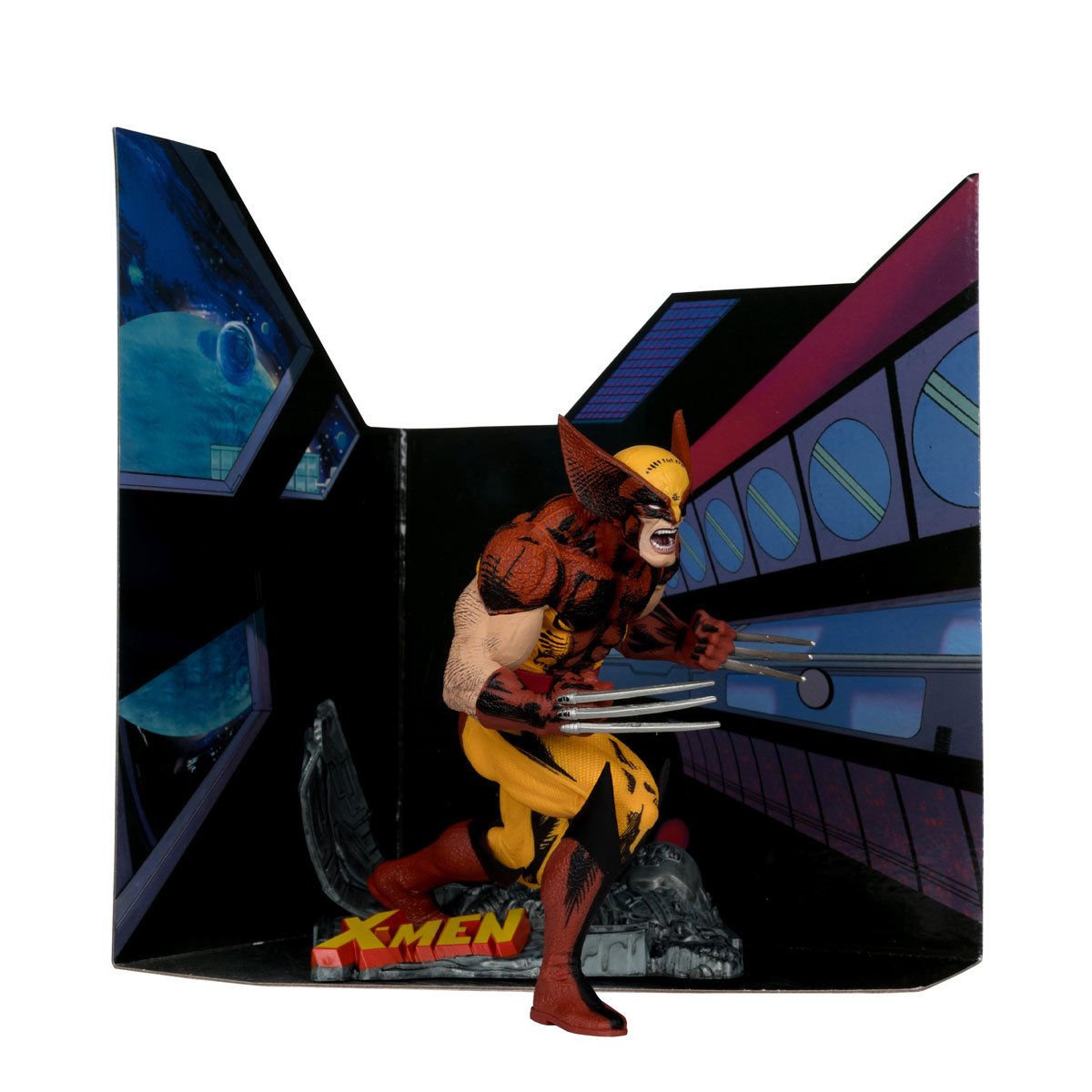 McFarlane - Wolverine (X-Men #1) - Scene Case 1:10 Scale Posed Figure
