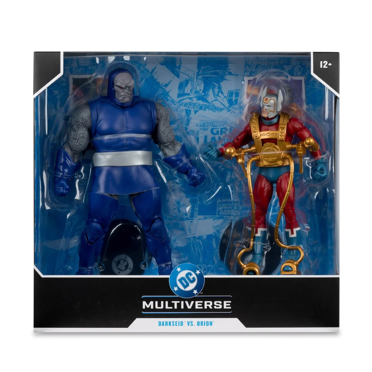McFarlane DC Multiverse - Darkseid vs. Orion 7-Inch Scale and Megafig Action Figure 2-Pack