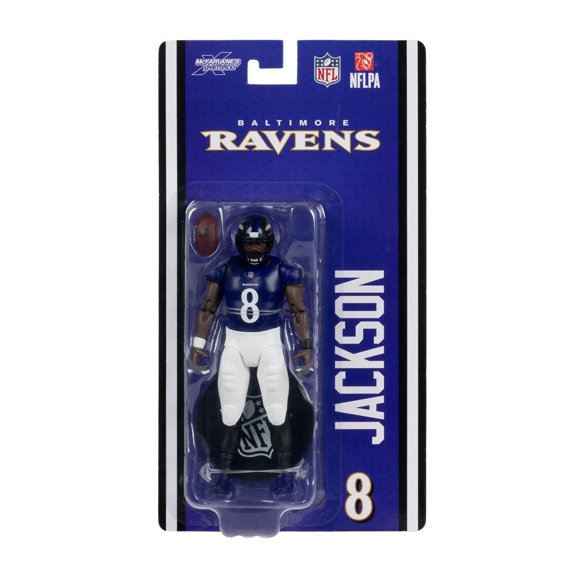 NFL McFarlane's SportsPicks Wave 2 Baltimore Ravens Lamar Jackson 6-Inch Action Figure (PRE-ORDER NOVEMBER 2026)