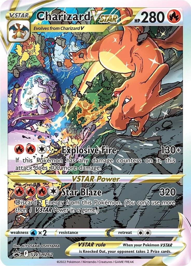 2022 Pokemon - Charizard Promo3 Card Set - #SWSH260, VMax #SWSH261, VStar #SWSH262 - Ultra Premium Collection - Ungraded Cards