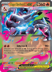 2025 Pokemon - Phantasmal Flames - Mega Charizard X ex #13 -  PFL-EN - Raw Ungraded Card