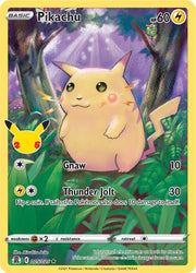 2021 Pokemon - Pikachu #005/025 -  Celebrations 25th Anniversary - Ungraded Raw Card