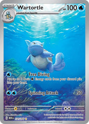 2023 Pokemon MEW-EN − Wartortle #171 − 151 Illustration Rare − Raw Ungraded Card