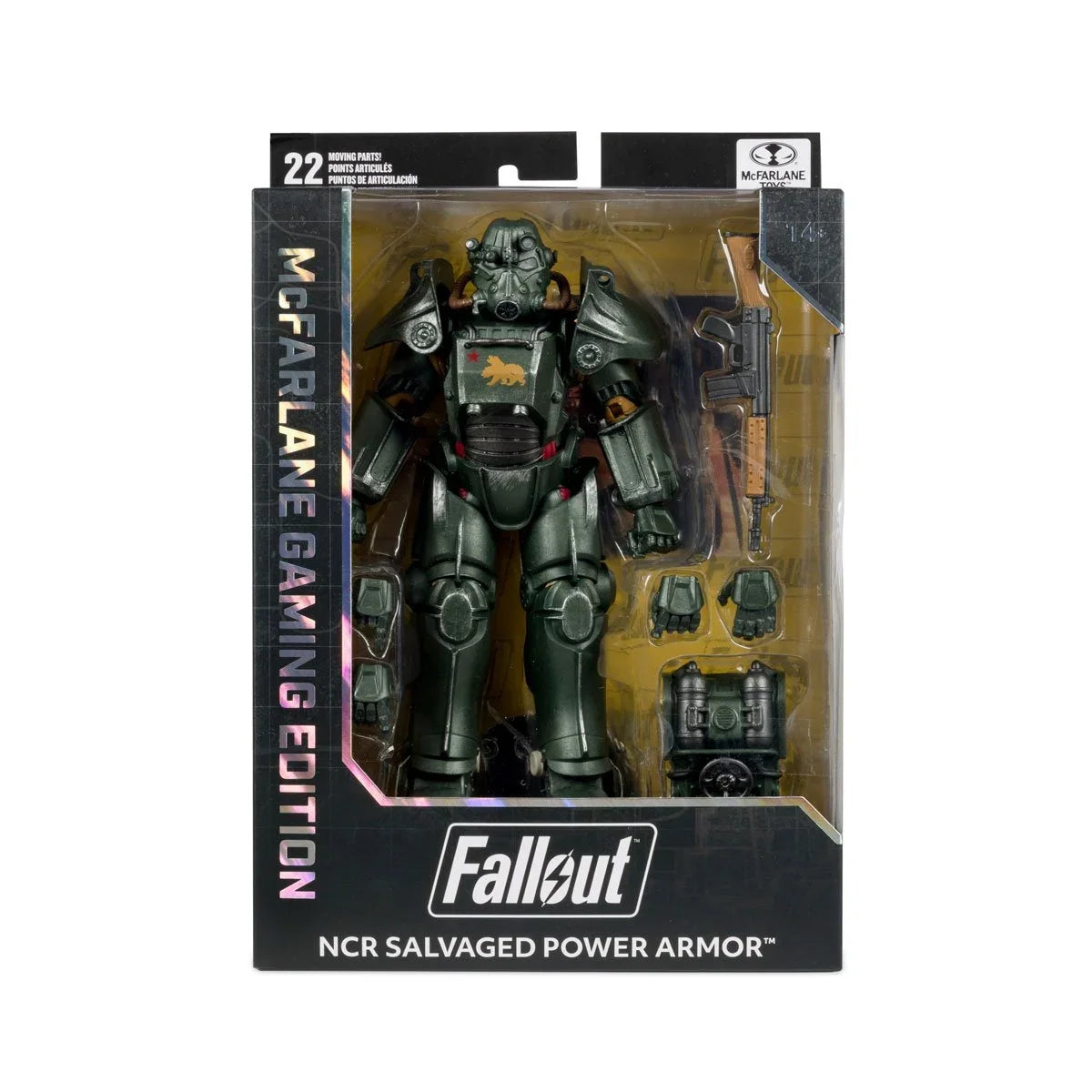 McFarlane Gaming Edition - Fallout NCR Salvaged Power Armor Wave 2 - 7-Inch Scale Action Figure