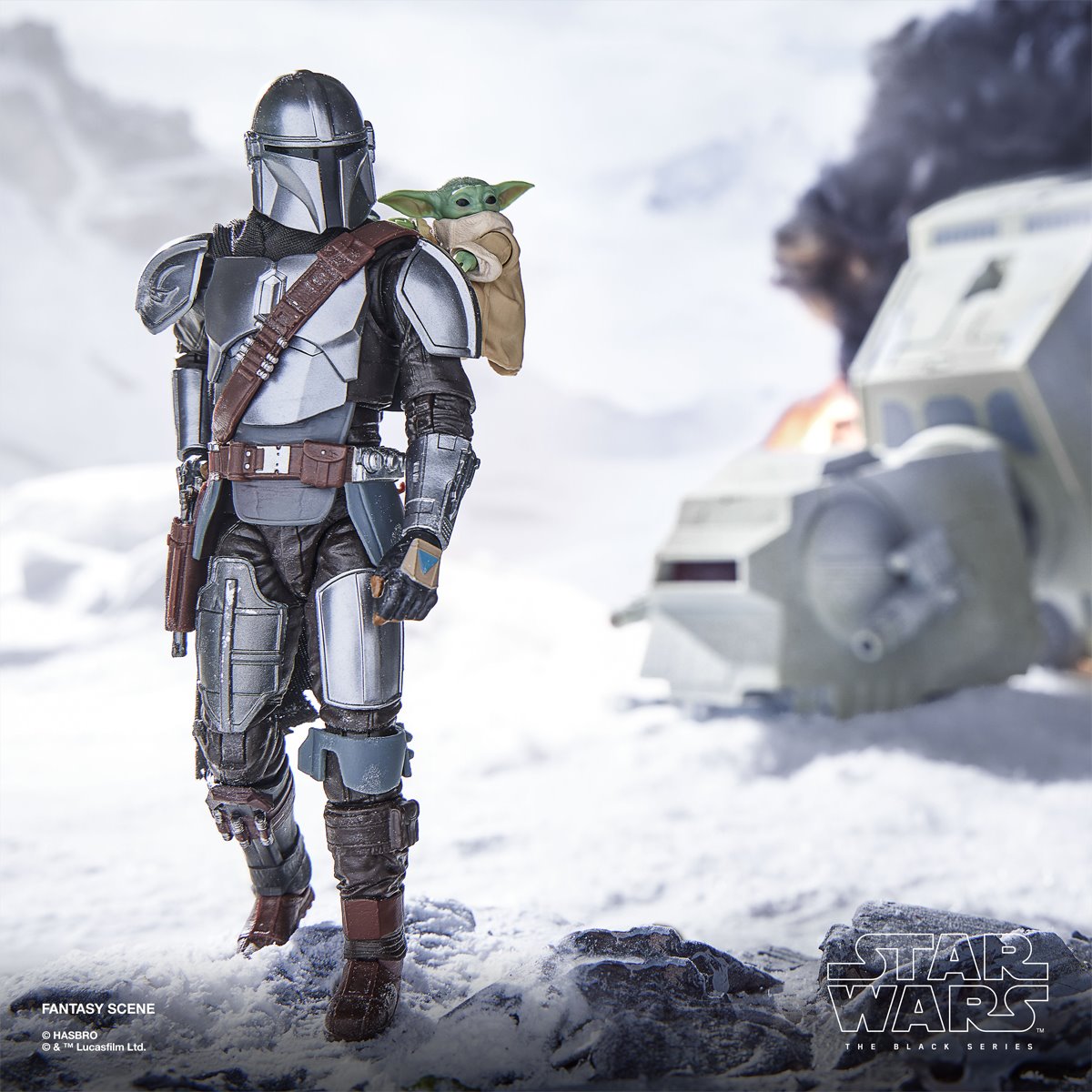 Star Wars: The Black Series - The Mandalorian & Grogu Movie Deluxe 6-Inch Action Figure (PRE-ORDER APRIL 2026)