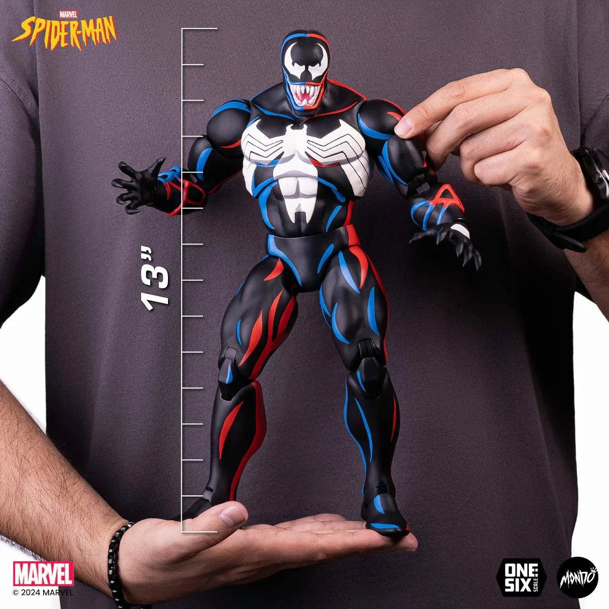 Mondo - The Animated Series Venom - Spider-Man - 1:6 Scale Action Figure