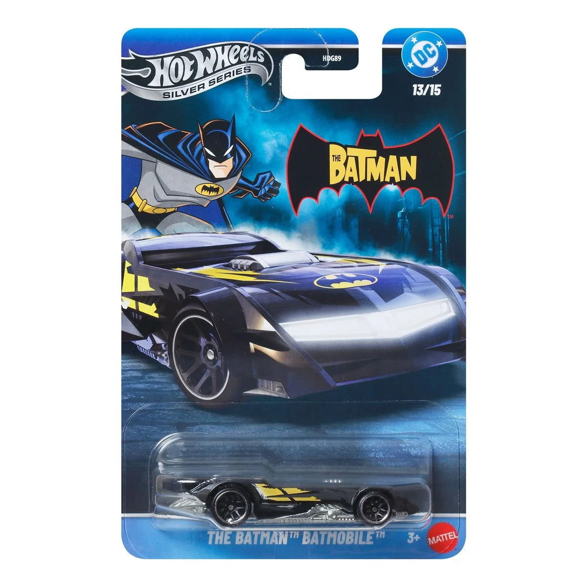 Hot Wheels Silver Series - Batman Themed 2026 Mix 3 - Complete set of 5 Cars (956U) (PRE-ORDER OCT 2026)
