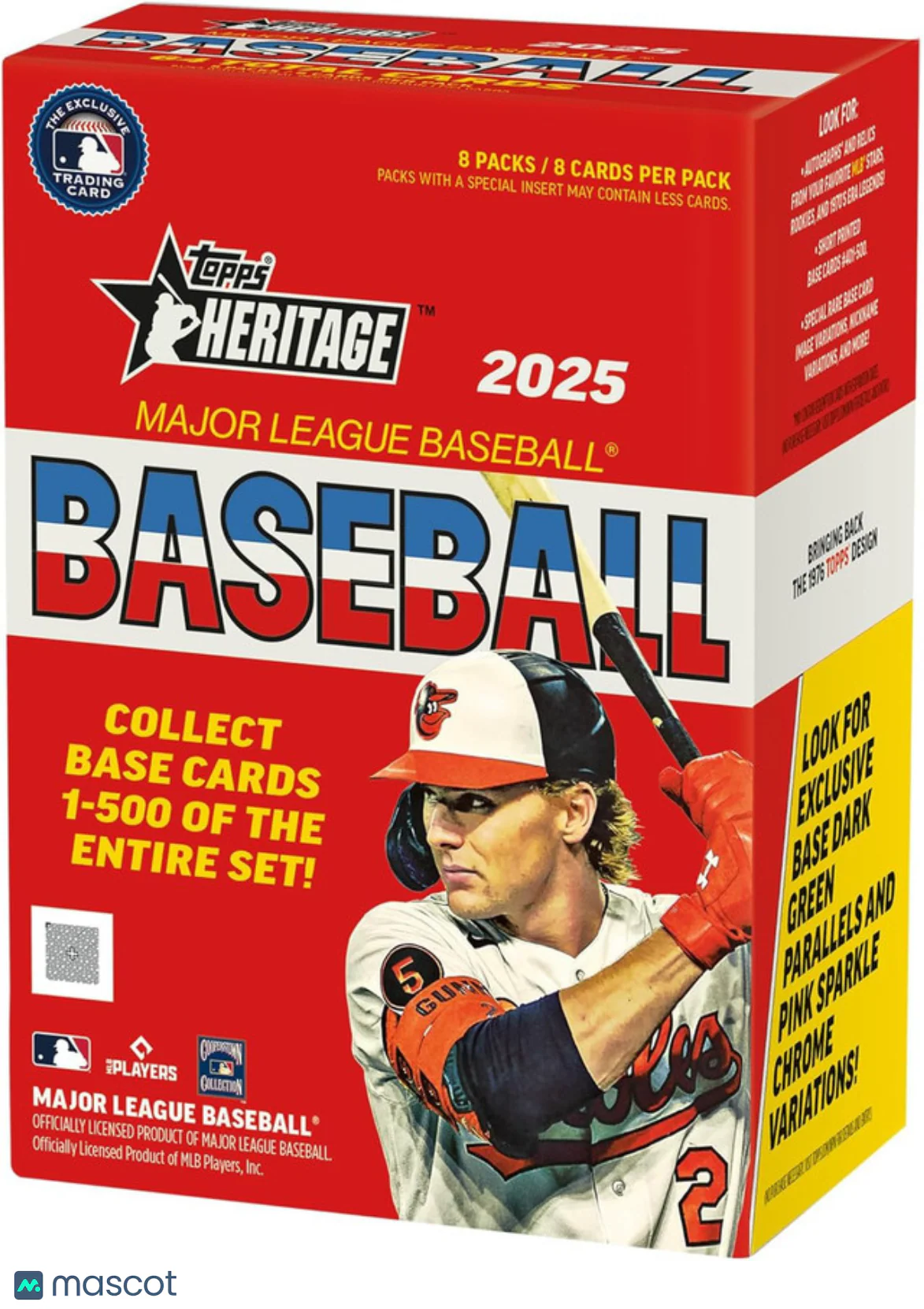 2025 Topps Heritage Baseball Value Box