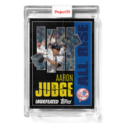 2021 Topps Project 70 - UNDEFEATED - 1960 Topps Baseball - Aaron Judge 538 - Limited to /1434