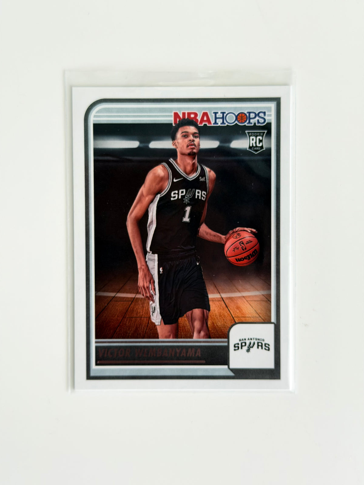 2023-24 Panini - Victor Wembanyama - NBA Hoops #277 - Rookie - Raw Ungraded Card
