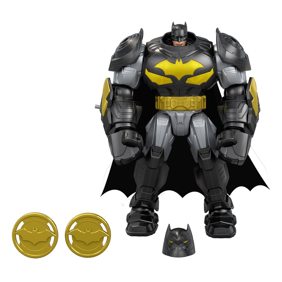 Mattel - DC Premiere Wave 1 - Mech Suit Batman - 7" Action Figure with Sounds