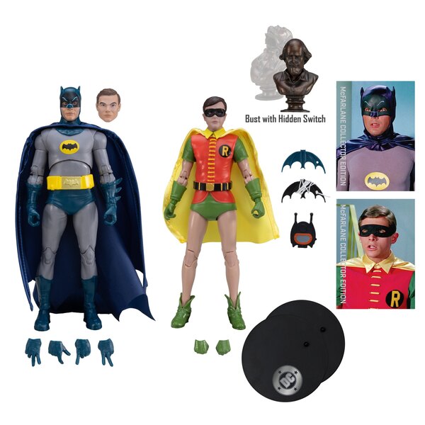 McFarlane Batman and Robin (Batman Classic TV Series) Collector Edition 2-Pack