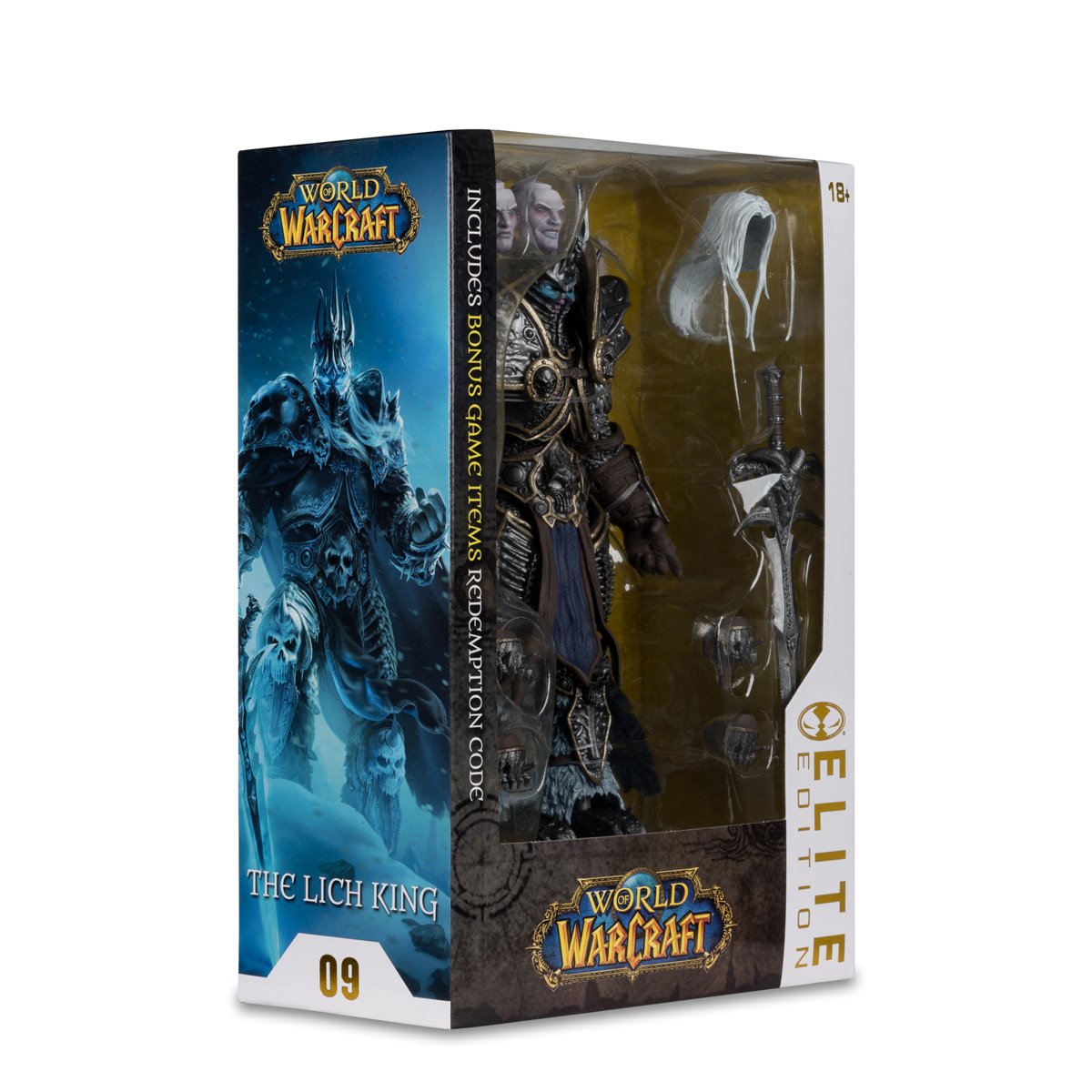 McFarlane Elite Edition - #9 World of Warcraft The Lich King - 7" Deluxe Action Figure