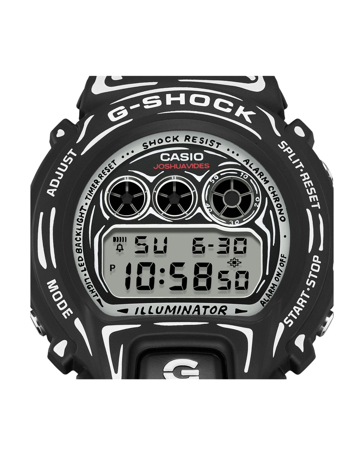 G-SHOCK x Joshua Vides DW6900JV-1 - Black (PRE-ORDER APRIL 2026)