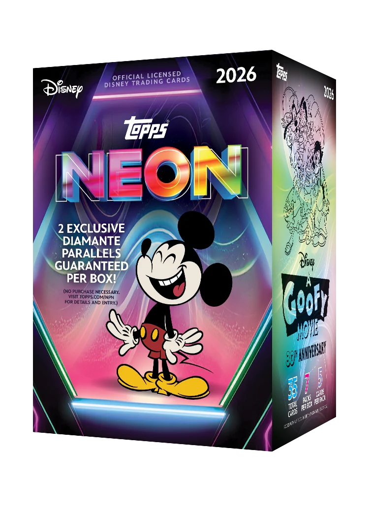 2026 Topps Disney Neon Value Box