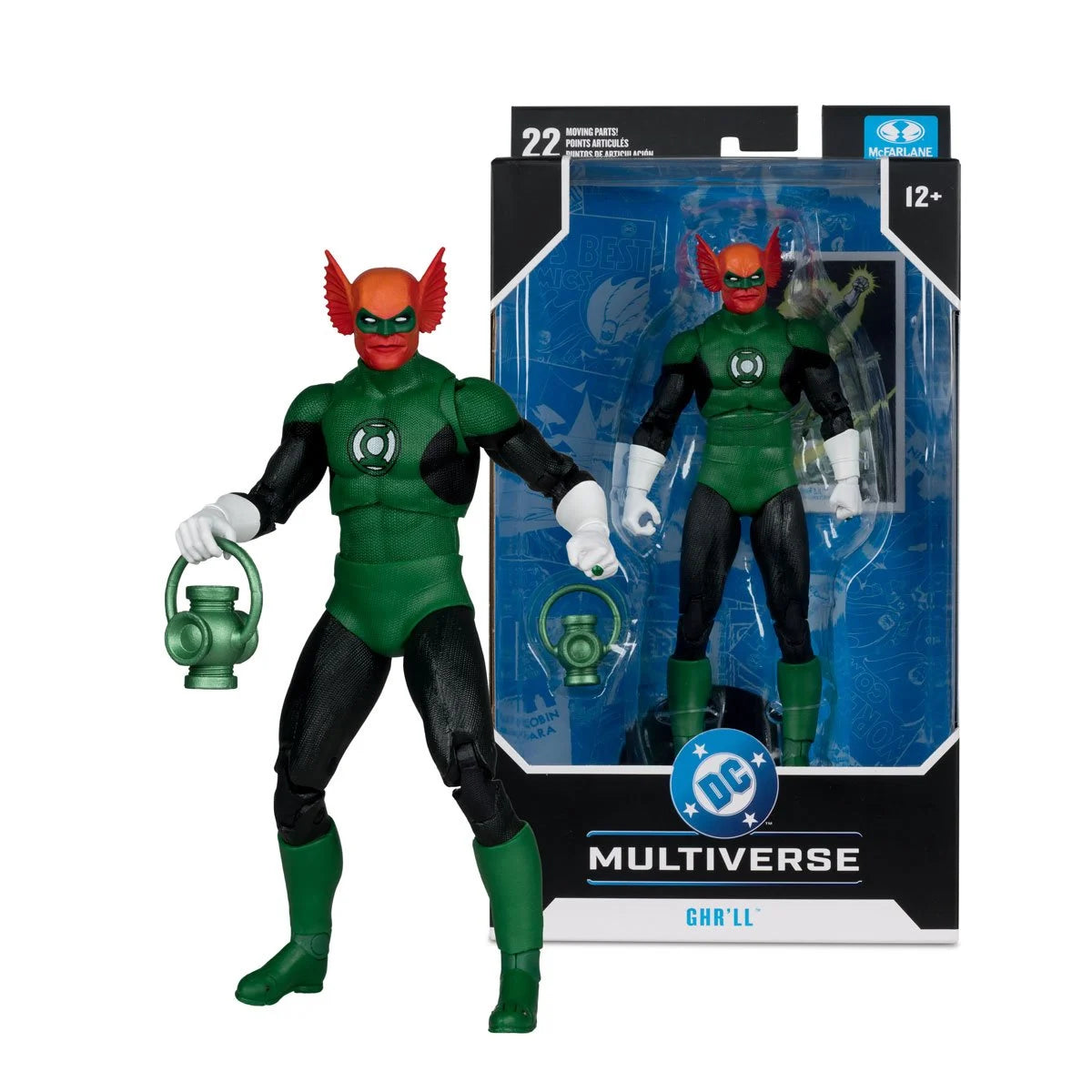 McFarlane DC Multiverse - Green Lantern SET OF 4 Kyle Rayner, Ghr'll, Medphyll, Nautkeloi - 7-Inch Scale Action Figure