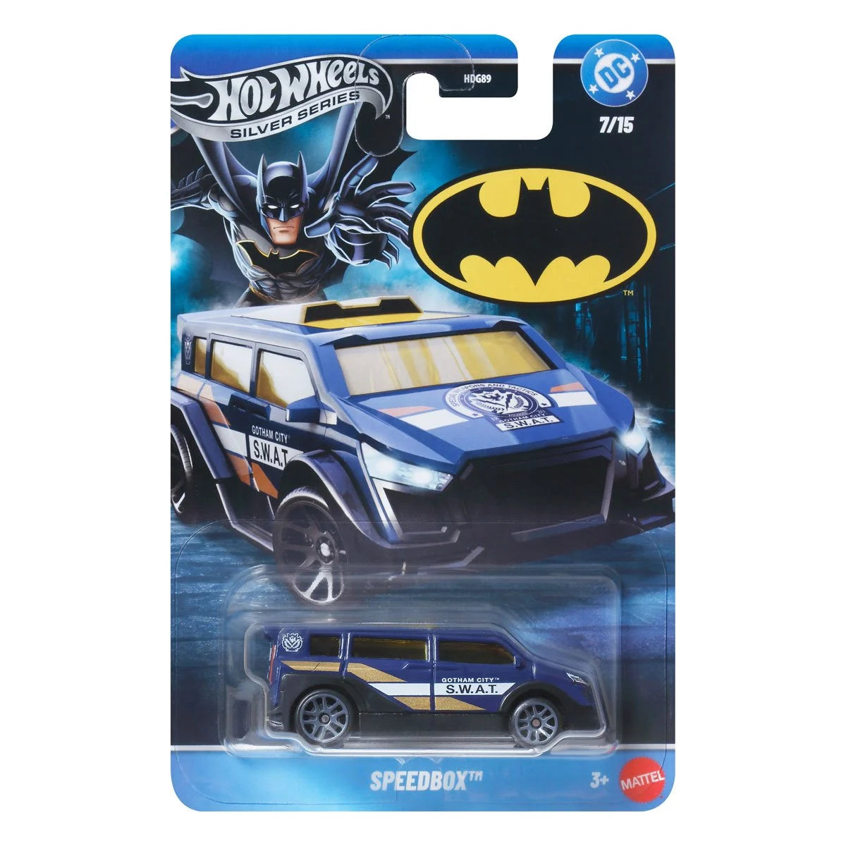 Hot Wheels Silver Series - Batman Themed 2026 Mix 2 - Complete set of 5 Cars (956T)