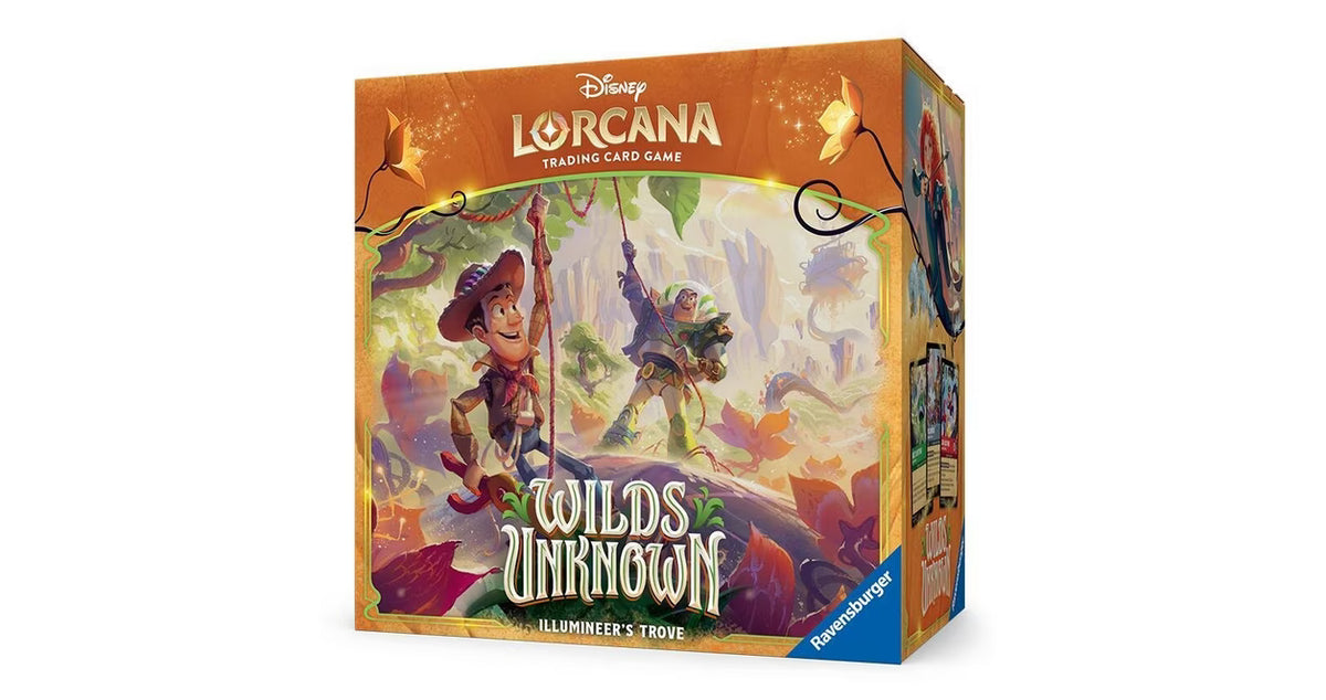 Disney Lorcana: SEALED CASE - Wilds Unknown Chapter 12 Illumineer's Trove Box