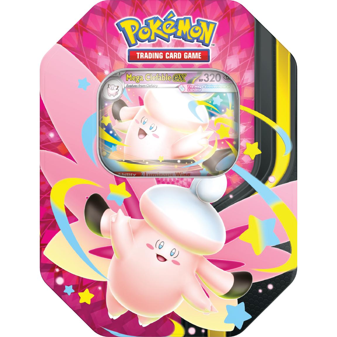 Pokemon TCG: Mega Moonlit Tin - Clefable ex