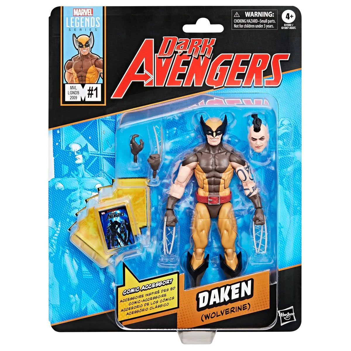 Marvel Legends -  Daken (Wolverine) Dark Avengers - Comics-Inspired 6-Inch Action Figure