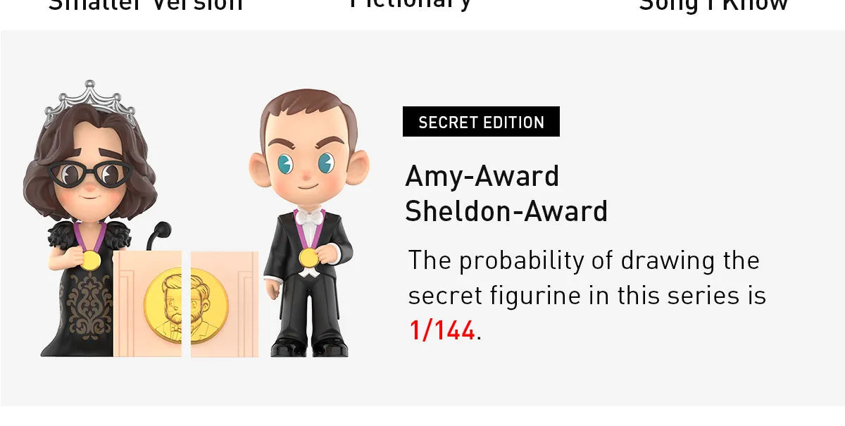 Pop Mart - Blind Box - The Big Bang Theory Series - Chance of Secret Edition