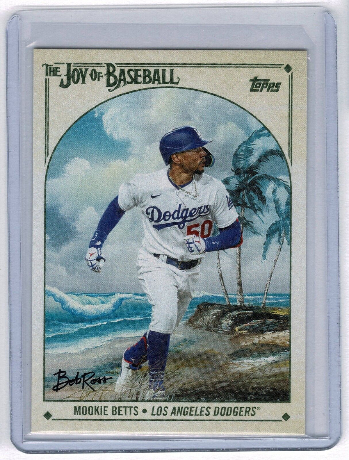 2023 Topps X Bob Ross The Joy of Baseball - Mookie Betts	#24