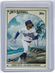 2023 Topps X Bob Ross The Joy of Baseball - Mookie Betts	#24