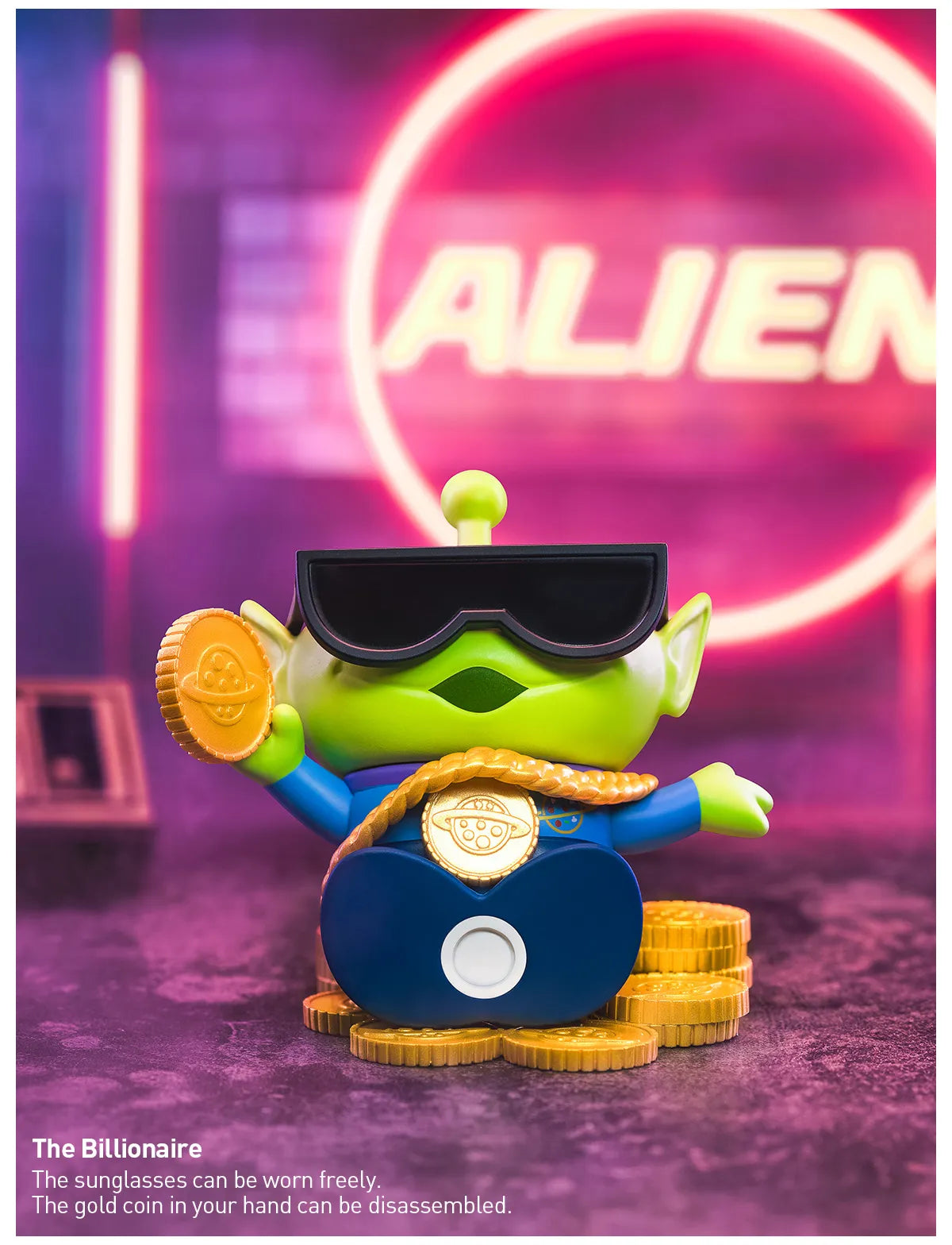 Pop Mart - BLIND BOX - Disney/Pixar Alien-Immersive Experience Series - Chance of Secret