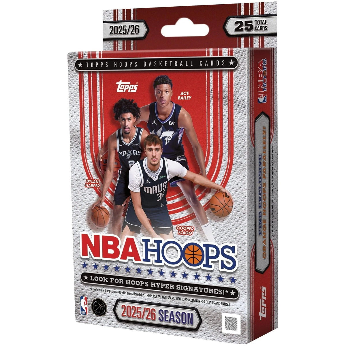 2025-26 Topps NBA Hoops Basketball Hanger Box