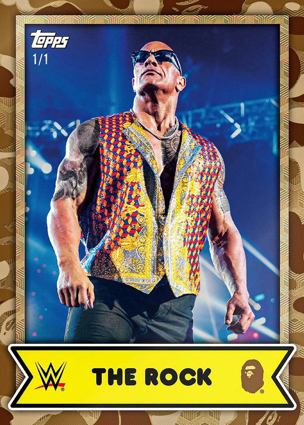 2025 Topps - WWE Wrestling x BAPE - Blue Box