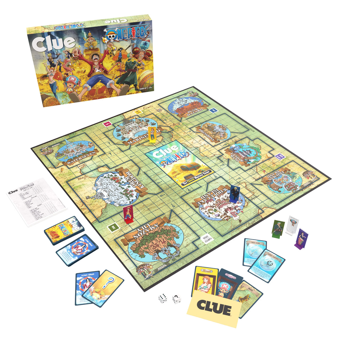 CLUE - One Piece - Board Game
