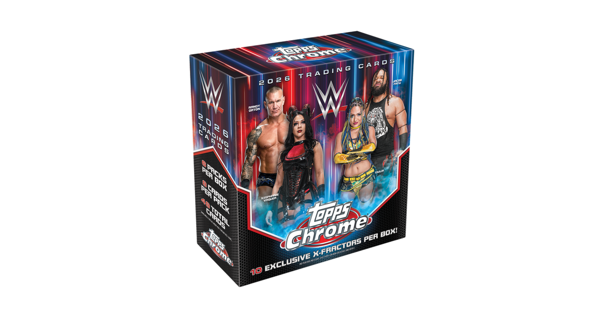 2026 Topps Chrome WWE Mega Box