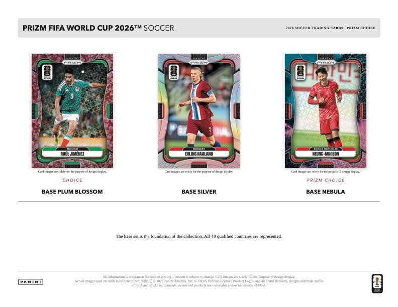 2026 Panini Prizm Choice World Cup Soccer Hobby Box